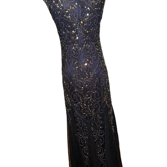 Pisarro Nights navy beaded size 4P - Picture 7 of 12